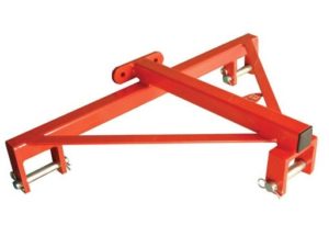 3 Point linkage frame, fits all Sarel Spiking Rollers