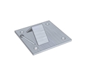 FUNTEC Switch ground plate for bolting to concrete