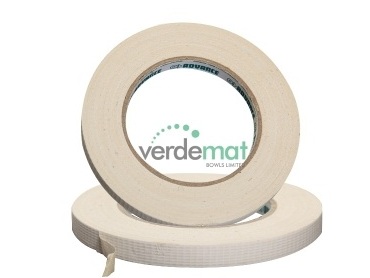 1/2" White line marking tape, 3 mats. (Price per roll)